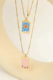 Tarot Card Pendant Copper Necklace - Trendsi - Flyclothing LLC