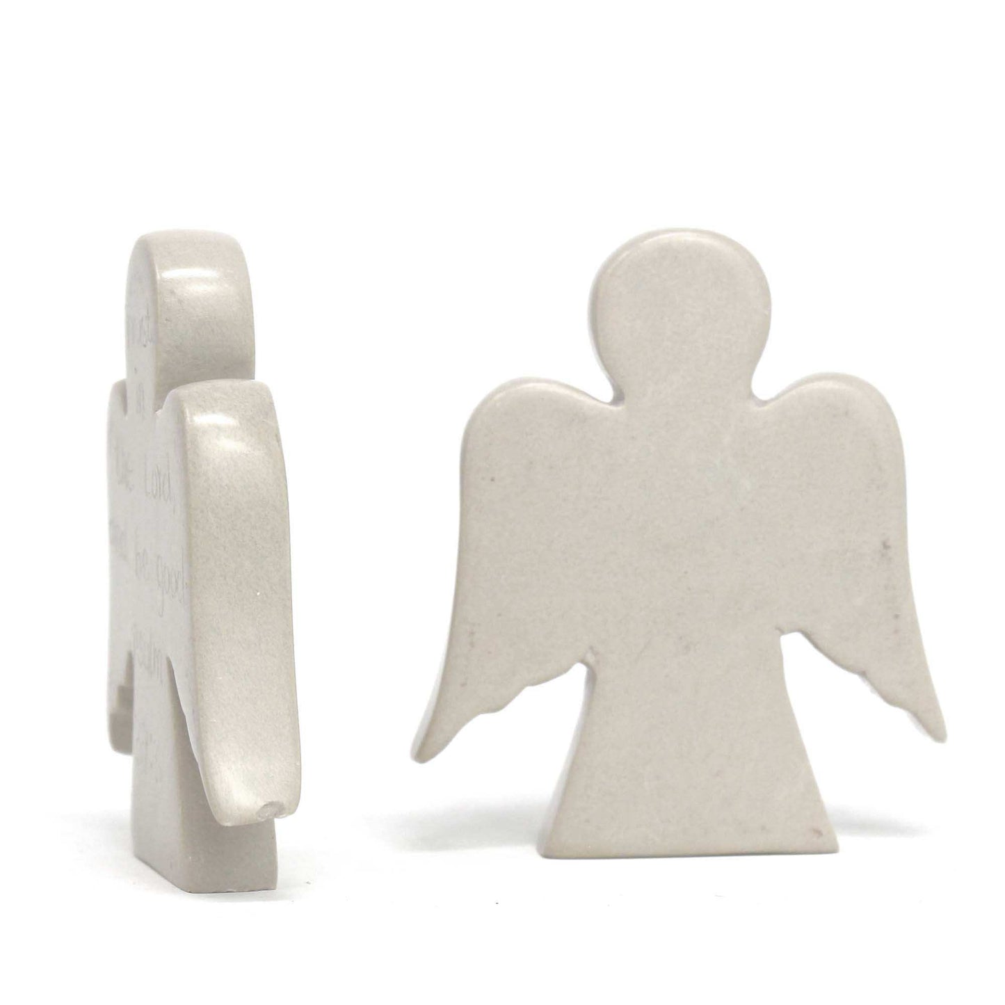 Angel Devotional Tokens with Psalm Inscriptions, Set of 2 - SMOLArt - Flyclothing LLC