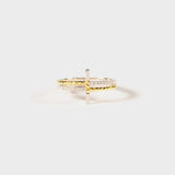 Cross Zircon 925 Sterling Silver Ring - Trendsi