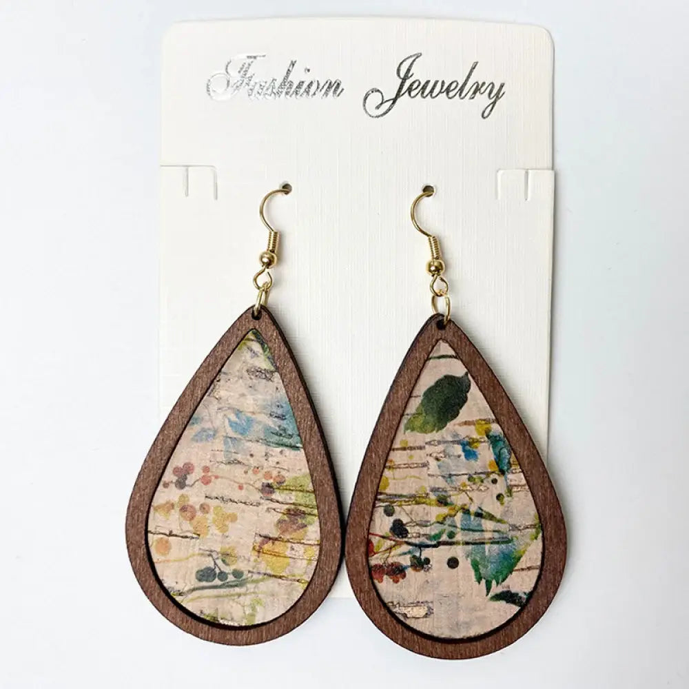 Teardrop Dangle Earrings - Trendsi - Flyclothing LLC