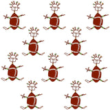 Set of 10 Dancing Girl American Football Pins - Creative Alternatives - Creative Alternatives