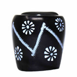 Elephant Soapstone Tea Light - Black Finish with Etch Design - SMOLArt - Flyclothing LLC