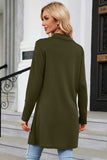 Open Front Long Sleeve Cardigan - Trendsi - Flyclothing LLC