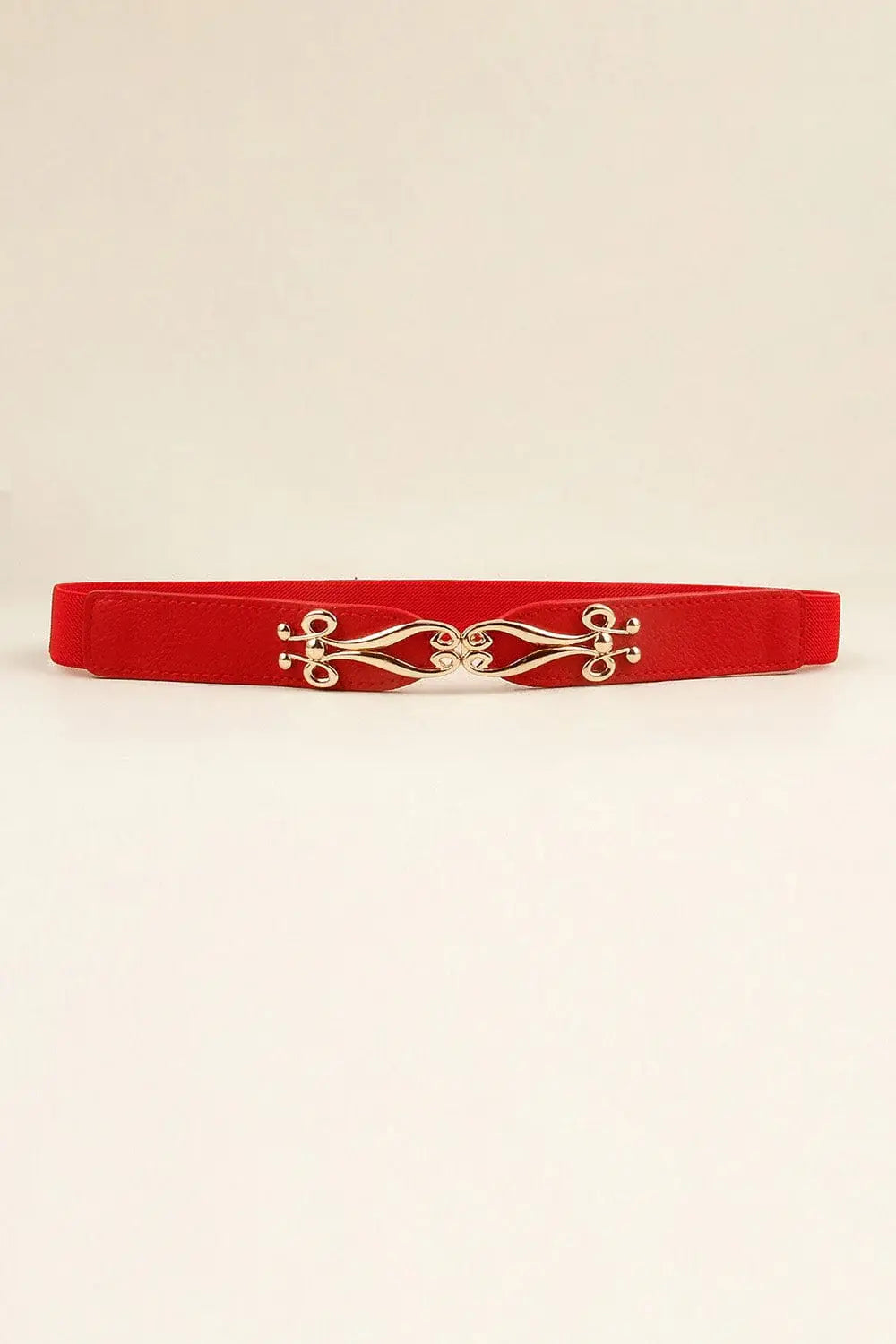 Alloy Buckle Elastic Belt - Trendsi - Flyclothing LLC