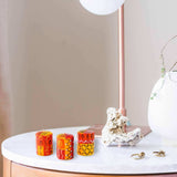 Set of Three Boxed Hand-Painted Candles - Zahabu Design - Nobunto - Nobunto - Flyclothing LLC