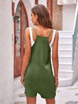 Spaghetti Strap Romper with Pockets - Trendsi - Flyclothing LLC