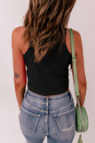 Round Neck Tank Top - Trendsi
