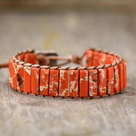 Natural Stone Bracelet - Trendsi