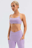 Crisscross Spaghetti Strap Active Cami - Trendsi - Flyclothing LLC