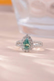 1 Carat Moissanite 925 Sterling Silver Ring - Trendsi