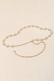 Rhinestone Decor Zinc Alloy Belt - Trendsi - Flyclothing LLC