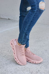 Forever Link Mesh Breathable Platform Athletic Shoes - Trendsi