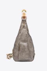 All The Feels PU Leather Sling Bag - Trendsi