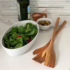 Giant 17 inch Hands Salad Servers - Jedando Handicrafts - Jedando Handicrafts