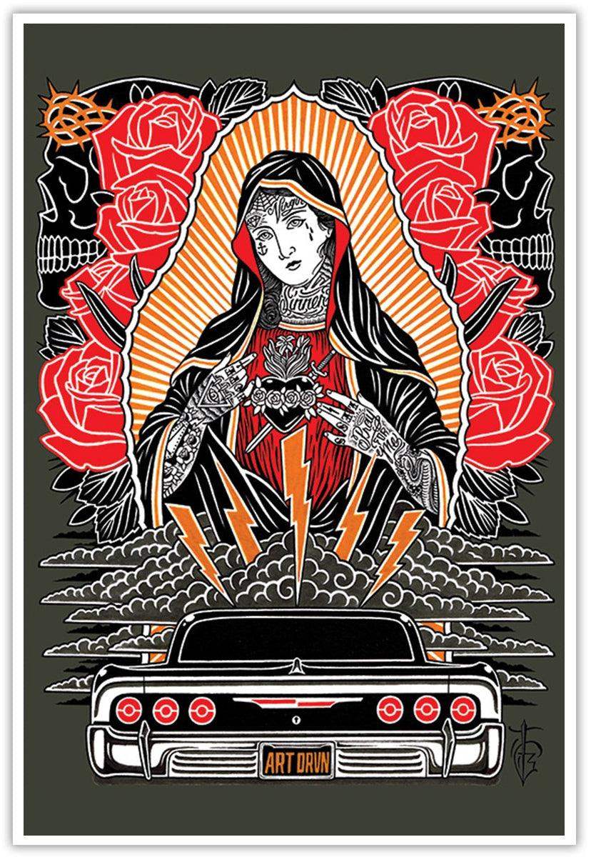 Tyler Bredeweg Hopeless 12 x 18 Art Print - Tyler Bredeweg - Flyclothing LLC