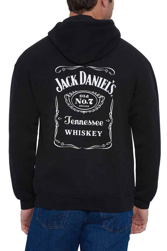 Jack Daniel's Label Mens Hoodie - Jack Daniels Clothing