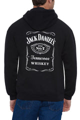 Jack Daniel's Label Mens Hoodie - Jack Daniels Clothing