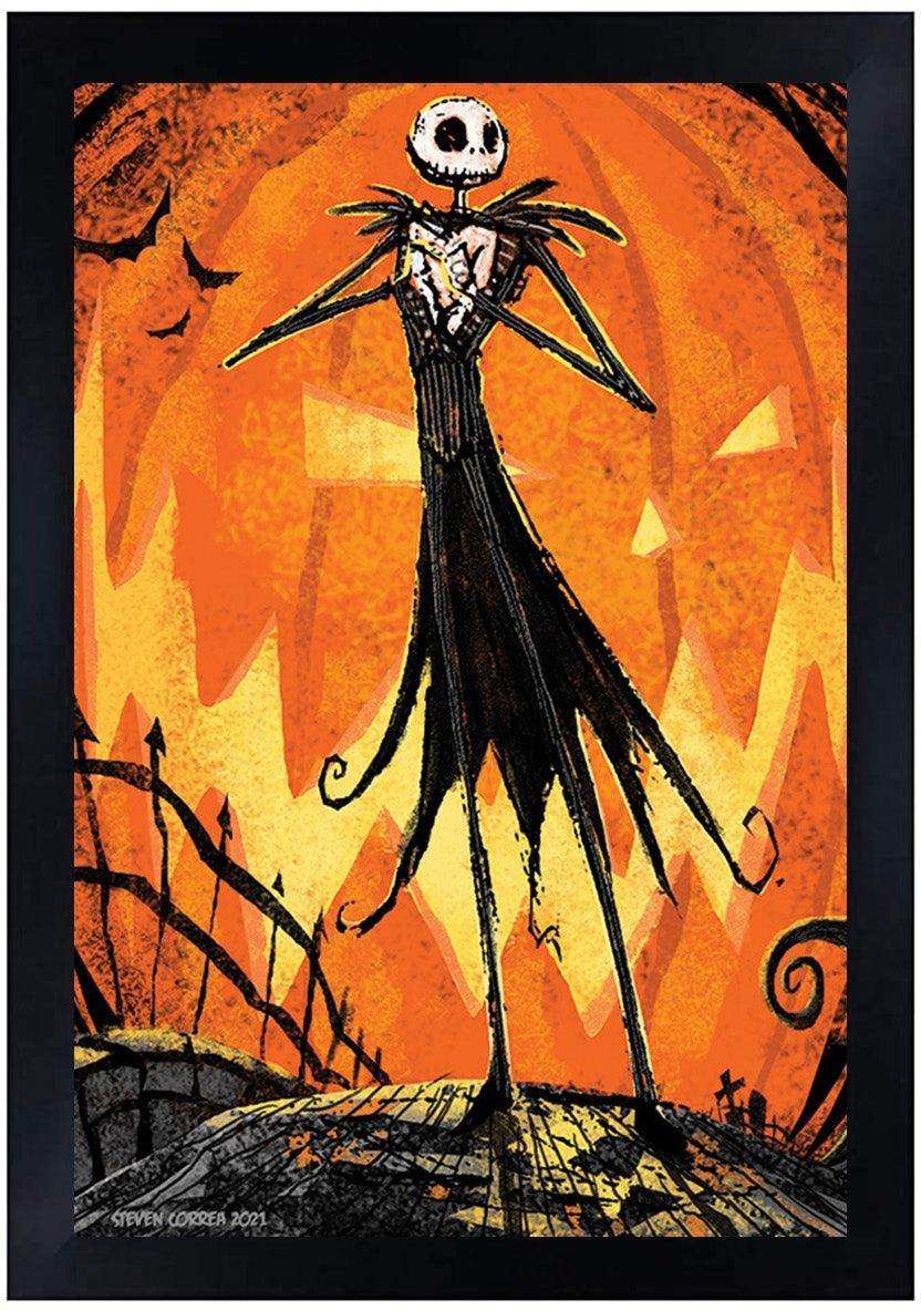 Steven Correa Jack the King of Pumpkins Art Print - Steven Correa - Flyclothing LLC