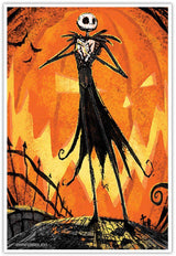 Steven Correa Jack the King of Pumpkins Art Print - Steven Correa - Flyclothing LLC