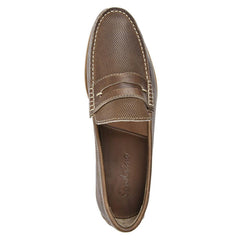 Sandro Moscoloni Jeromy Mocc Toe Handsewn Fancy Vamp Slip On - Sandro Moscoloni