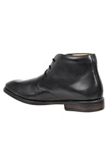Sandro Moscoloni Landon Grey Plain Toe 3 Eyelet Demi Boots - Flyclothing LLC