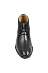 Sandro Moscoloni Landon Grey Plain Toe 3 Eyelet Demi Boots - Flyclothing LLC