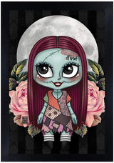 Miss Cherry Martini Lil Sally 12 x 18 Art Print - Miss Cherry Martini - Flyclothing LLC