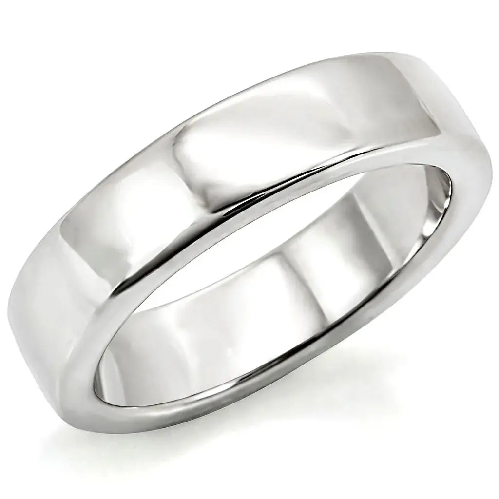 Alamode Rhodium Brass Ring with No Stone - Alamode - Flyclothing LLC