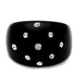Alamode Resin Ring with Synthetic Synthetic Stone in Multi Color - Alamode - Flyclothing LLC
