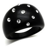 Alamode Resin Ring with Synthetic Synthetic Stone in Multi Color - Alamode - Flyclothing LLC