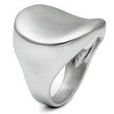 Alamode Rhodium+Brushed Brass Ring with No Stone - Alamode