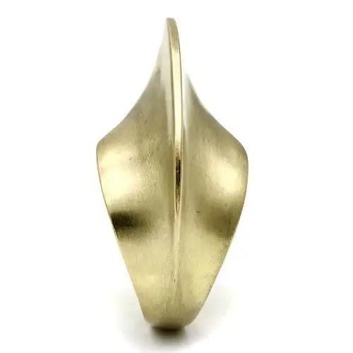Alamode Gold & Brush Brass Ring with No Stone - Alamode - Flyclothing LLC