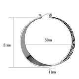 Alamode Rhodium Iron Earrings with No Stone - Alamode - Flyclothing LLC