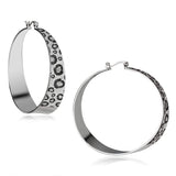 Alamode Rhodium Iron Earrings with No Stone - Alamode - Flyclothing LLC