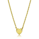 Alamode Gold & Brush Brass Chain Pendant with No Stone - Alamode