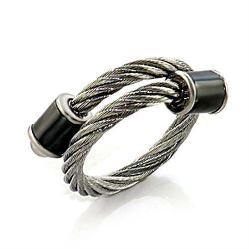 Alamode Stainless Steel Ring with No Stone - Alamode