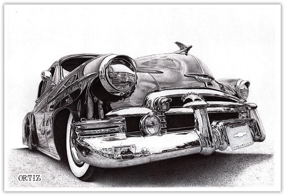 Fernando E Ortiz Low and Slow 12 x 18 Art Print - Fernando E Ortiz