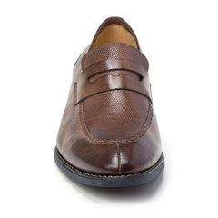 Sandro Moscoloni Maestro Brown Penny Loafer - Flyclothing LLC