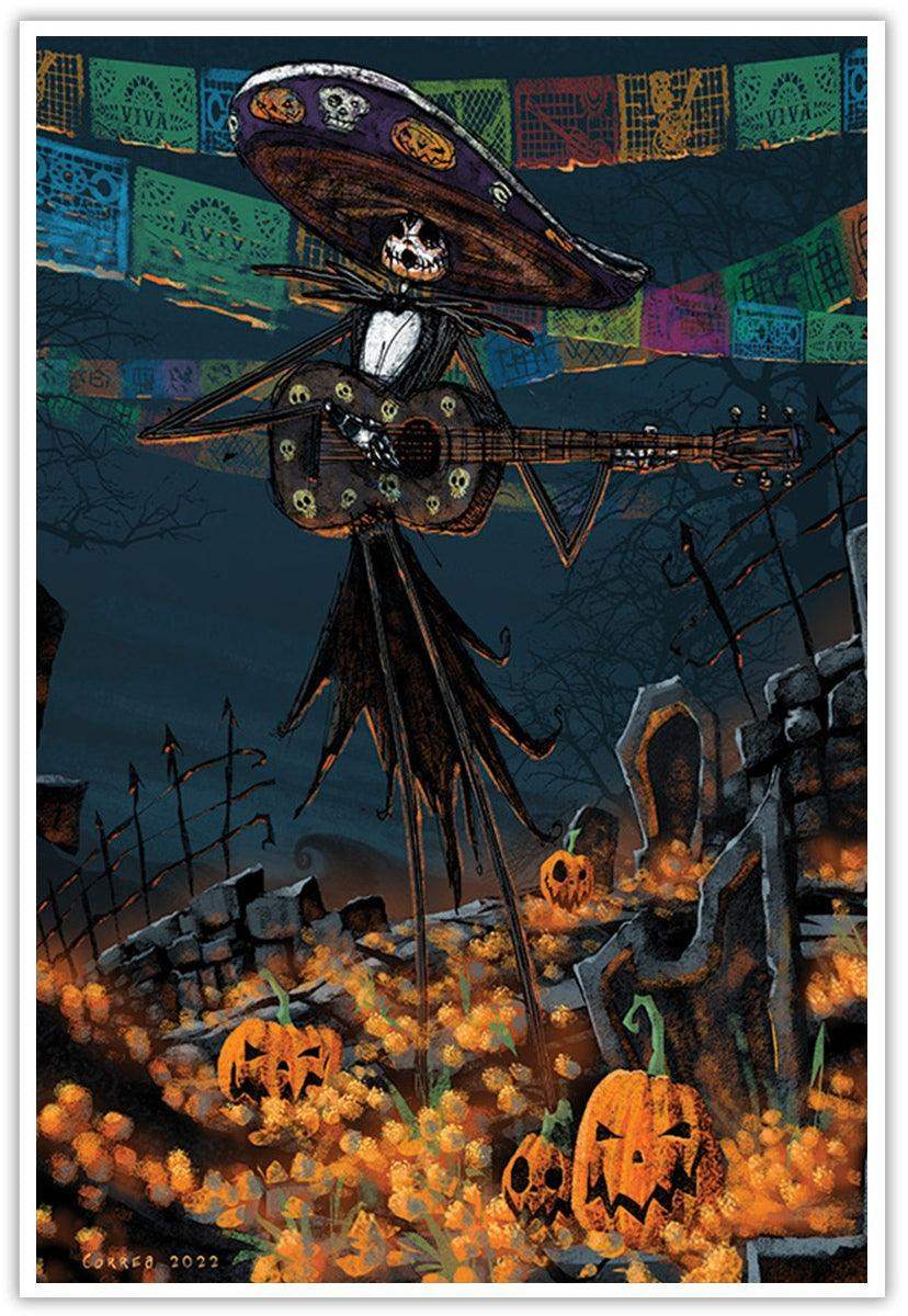 Steven Correa Mariachi Jack 12 x 18 Art Print - Steven Correa - Flyclothing LLC