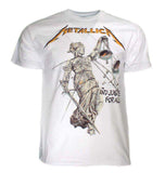 Metallica And Justice for All White T-Shirt - Metallica - Flyclothing LLC