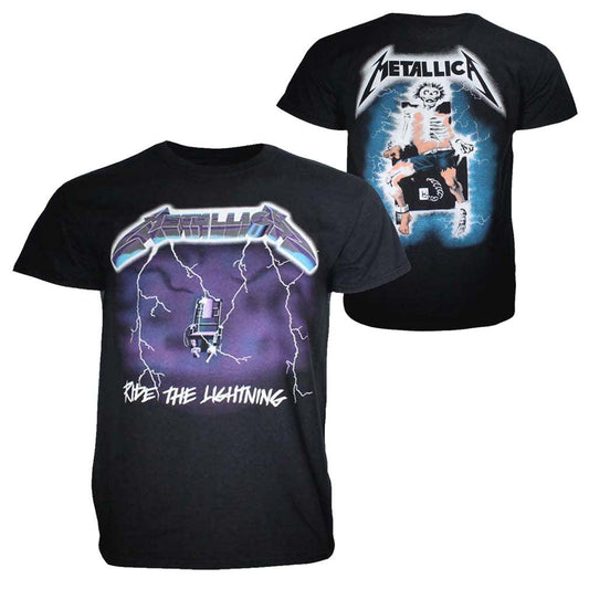 Metallica Ride the Lightning T-Shirt - Flyclothing LLC