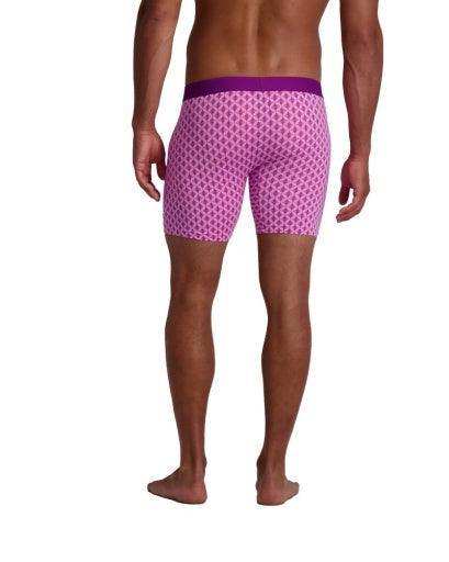 Wood Underwear purple interlock men's biker brief w-fly - Wood Underwear - Flyclothing LLC