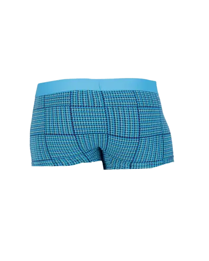Wood Underwear blue hound weave men's trunk - Wood Underwear - Flyclothing LLC