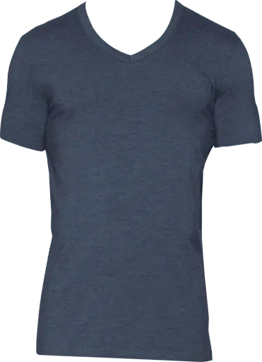 Wood Underwear charcoal heather men's v-neck undershirt - Wood Underwear - Flyclothing LLC