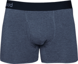 Wood Underwear charcoal heather men's boxer brief w-fly - Flyclothing LLC