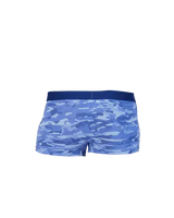 Wood Underwear blue camo mens trunk - Wood Underwear - Flyclothing LLC