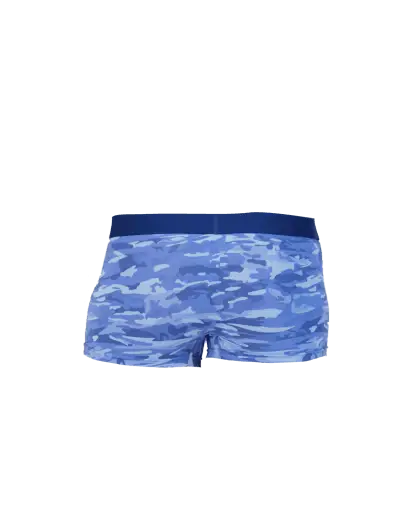 Wood Underwear blue camo mens trunk - Wood Underwear - Flyclothing LLC