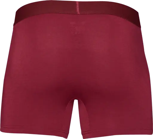 Wood Underwear burgundy red men's boxer brief w-fly - Wood Underwear - Flyclothing LLC