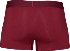 Wood Underwear burgundy red men's trunk - Flyclothing LLC