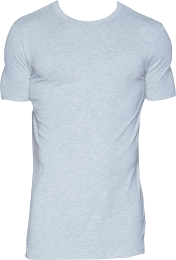 Wood Underwear heather grey men's crew neck undershirt - Flyclothing LLC